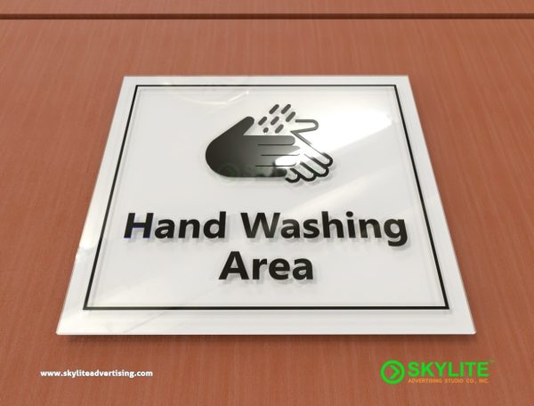 Hand Washing Area Signs - Child Friendly